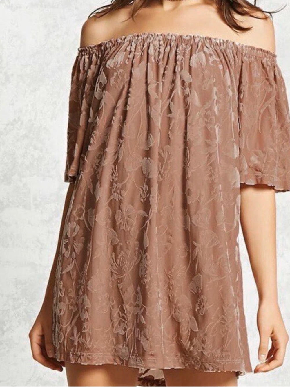 NWT Forever 21 Off-Shoulder Floral Mini Dress